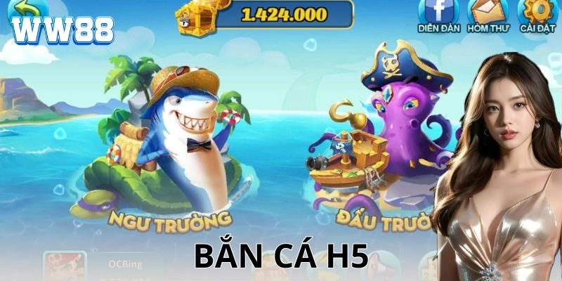Bắn cá H5 – Trải nghiệm game săn cá đỉnh cao Tại sao nên chọn nhà cái để trải nghiệm bắn cá H5?