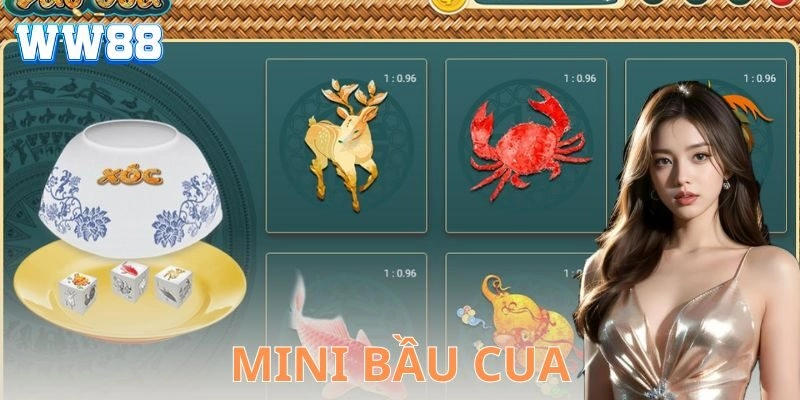 Mini bầu cua – Trò chơi may rủi dễ chơi cho dân cá cược Ưu điểm nổi bật của mini bầu cua tại nhà cái