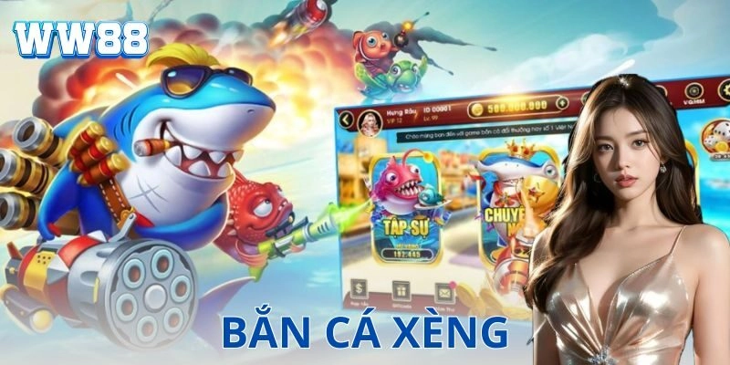 Bắn cá xèng – Trò chơi đổi thưởng hấp dẫn năm 2026 Cách chơi bắn cá xèng cơ bản