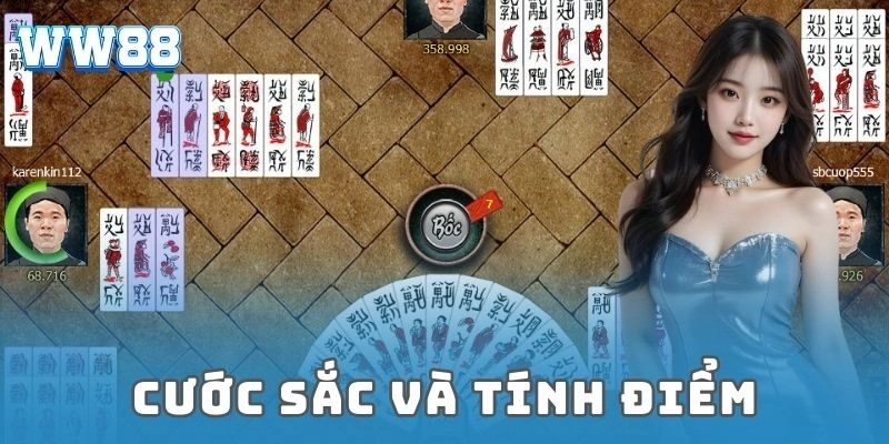 Chắn WW88 – Bí quyết chơi hay và nhận thưởng đỉnh cao Cước sắc và tính điểm